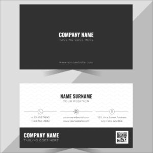 PROFESSIONAL BUSINESS CARD  [Single Side - Design & print]