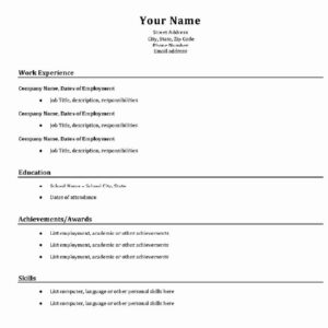 STANDARD CV